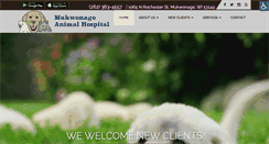 Desktop Screenshot of mukwonagoanimalhospital.com